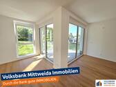 große Glasfronten - Erstbezug! Moderne 4-Zimmer Wohnung mit Garagenstellplatz