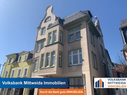 Hausansicht - 9 Zimmer Mehrfamilienhaus, Wohnhaus zum Kaufen in Mittweida