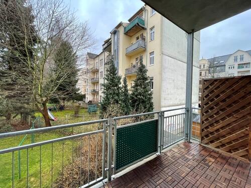 Balkon im Spätherbst - 