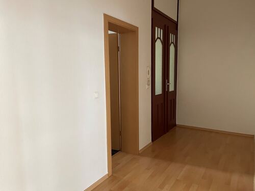 Flur mit großer Wohnungstür - 