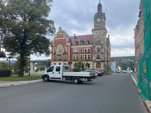 Blick zum Rathaus - 