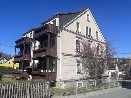großer Balkon im 1. OG - 2 Zimmer Etagenwohnung zum Kaufen in Bärenstein
