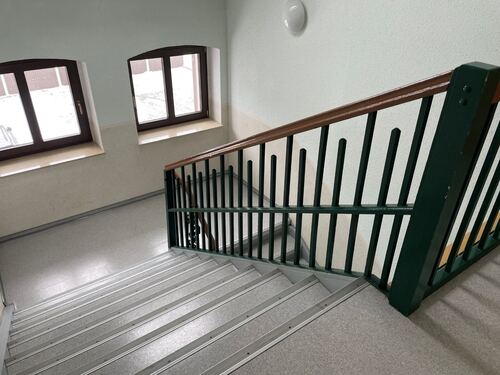 gepflegter Treppenaufgang - 