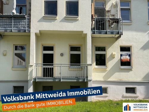 Wohnung im Hochparterre - Treppensteigen ade - schön geschnittene Wohnung mit Balkon und Tageslicht-Bad im Hochparterre!!!