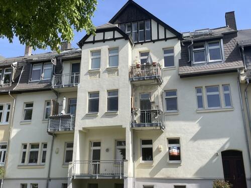 Hausansicht - 2 Zimmer Erdgeschoßwohnung zum Kaufen in Chemnitz