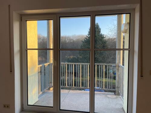 Bsp. Blick vom Balkon - 