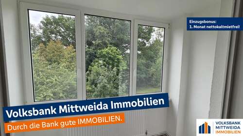 Loggia - Attraktive 3-Zimmer-Wohnung mit Loggia in Chemnitz-Hilbersdorf!