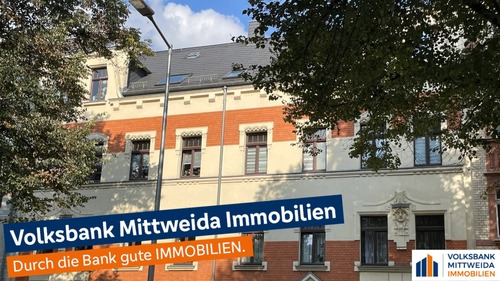 Hausansicht - Ideal für Eigennutzer! Kleine Wohnung mit großem Balkon für wenig Geld!