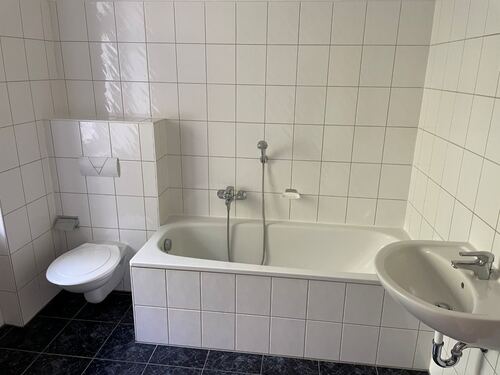 Badewanne mit Duschmöglichkeit - 
