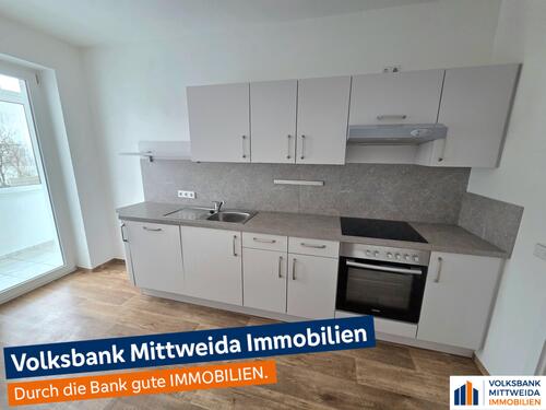 Einbauküche - 3-Zimmer-Wohnung mit Einbauküche und Balkon Loggia!