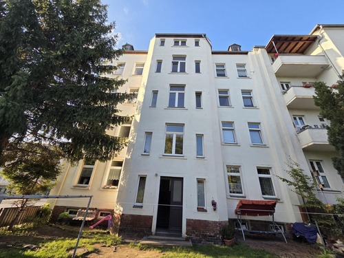 Rückansicht - 3-Zimmer-Wohnung - WG-geeignet- in Chemnitz-Zentrum!