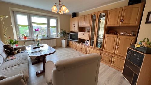 Wohnzimmer - 3.5 Zimmer Etagenwohnung zur Miete in Altmittweida