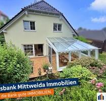 Exklusives Einfamilienhaus mit Doppelgarage, Gartensauna, Kamin und überdachtem Pool! - Frankenberg Sachsenburg