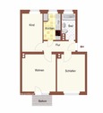 GR 3-R-Wohnung - 