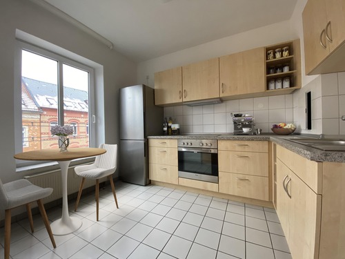 Beispielfoto Einbauküche - 1 Zimmer Etagenwohnung in Chemnitz