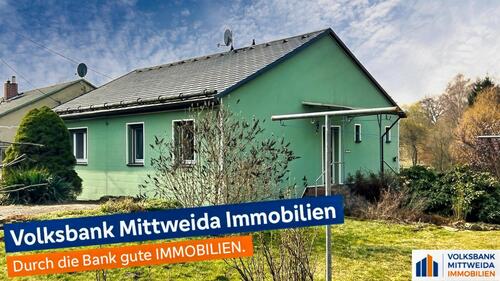 Hausansicht - Gepflegtes Einfamilienhaus in Bungalowbauweise