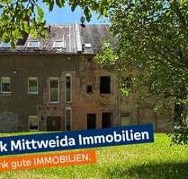 Teilsaniertes 2- Familienhaus mit Ausbaureserve und großem Grundstück in ruhiger Lage! - Waldheim