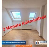 2 MONATE KALTMIETFREI! - gemütliche 3-Zimmer-Dachgeschoßwohnung-nahe Sachsenallee - Chemnitz