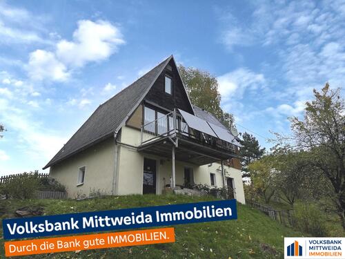 Hausansicht - 4 Zimmer Einfamilienhaus in Striegistal