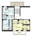 Grundriss mit Nachbarwohnung - 