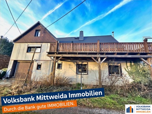 Hausansicht - Sanierungsbedürftiges Einfamilienhaus in Erlau!