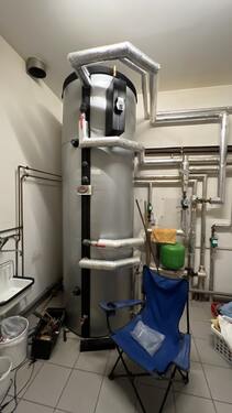 Haustechnikraum - Warmwasserspeicher - 
