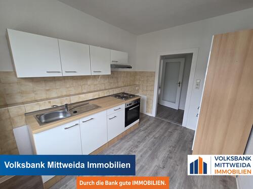 Einbauküche - Attraktive 3-Zimmer-Wohnung mit Einbauküche und Loggia in Chemnitz-Hilbersdorf!