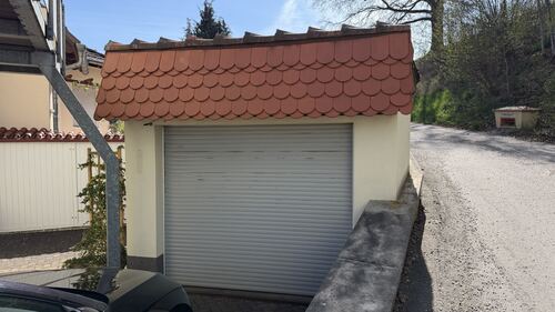 Garage am Haus - 