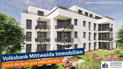 Ansicht - Erstbezug! Moderne 4-Zimmer Penthouse-Wohnung mit Garagenstellplatz