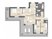 Grundriss - 4 Zimmer Einfamilienhaus zur Miete in Hartmannsdorf