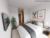 Schlafzimmer - Etagenwohnung mit 93,70 m&sup2; in Burgstädt zur Miete