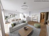 Wohn- & Esszimmer 1 - 3 Zimmer Etagenwohnung in Burgstädt