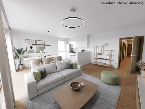 Wohn- & Esszimmer 1 - 3 Zimmer Etagenwohnung in Burgstädt