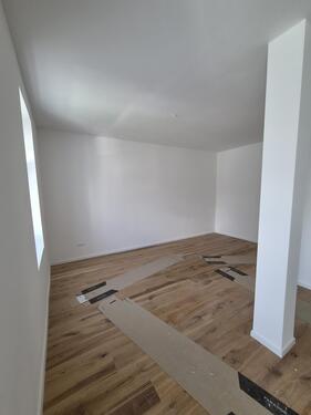 Wohnzimmer Bauphase - 