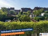 Blick von der Terrasse - 4 Zimmer Reihenmittelhaus in Chemnitz