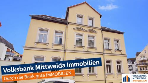 Hausansicht Straßenseite - Zwei Eigentumswohnungen im Zentrum von Zwickau- +nur im Paket+