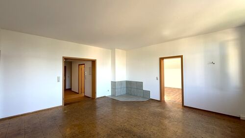 Wohnzimmer - 3 Zimmer Dachgeschoßwohnung in Mittweida