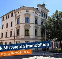 Zentral gelegene 3-Zimmer Wohnung im Dachgeschoss mit Einbauküche - Mittweida