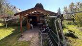 Gartenhaus von Außen - 