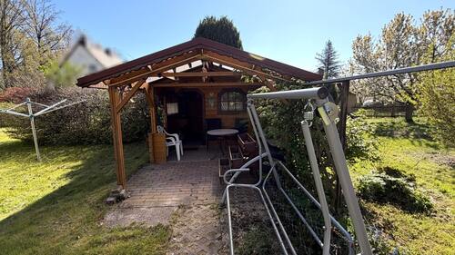 Gartenhaus von Außen - 
