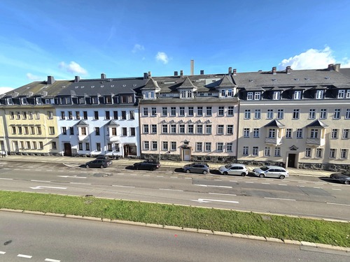 Ausblick vom Wohnzimmer - 