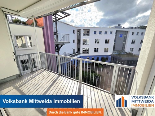 sonniger Balkon - Großzügiges 3-Zimmer-Appartment in Seniorenwohnanlage auf dem Kaßberg!