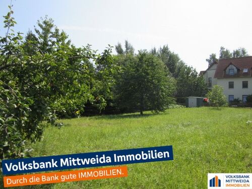 Blick auf Grundstück - Grundstück mit traumhaft ruhiger Lage für Ihr Traumhaus – bauträgerfrei !