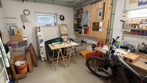 Hobbyraum im Keller - 