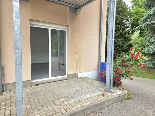 Beispiel Terrasse - 2 Zimmer Erdgeschoßwohnung zur Miete in Kriebstein
