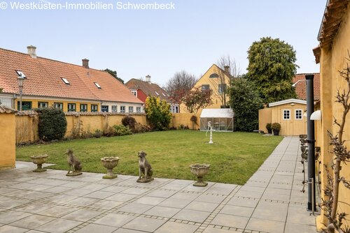 Garten - 9 Zimmer Villa in Ærøskøbing