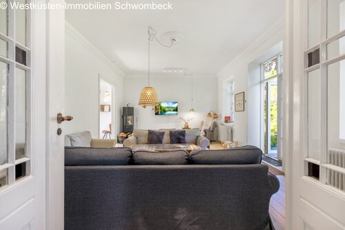 Wohnzimmer - Bauernhaus, Landhaus mit 373,00 m&sup2; in Søby Ærø zum Kaufen