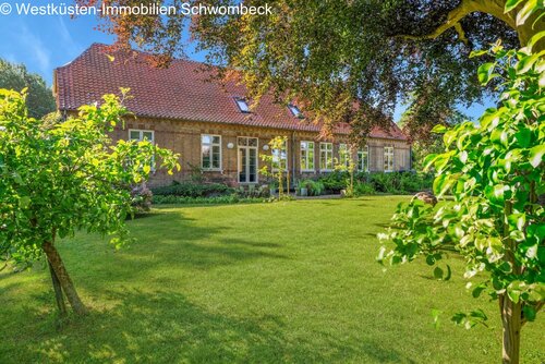Gartenansicht - Wunderschönes historisches Anwesen auf der Insel Ærø!