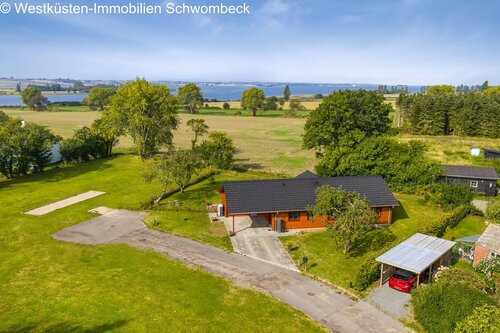 Luftbild - 4 Zimmer Bungalow zum Kaufen in Marstal