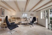 Wohnzimmer. - Bauernhaus, Landhaus mit 197,00 m&sup2; in Svendborg zum Kaufen